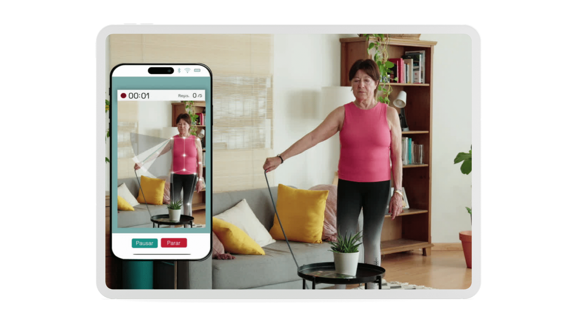 Pantalla del flujo clínico Reku 5